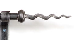 Wiggle metal curtain rails
